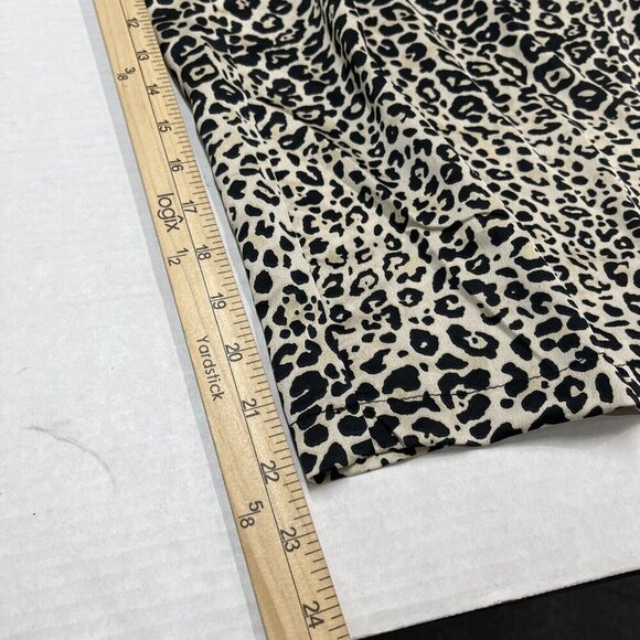 AX‎ Paris Curve 2 In 1Jumpsuit Womens 16 Black Leopard Wide Leg Party Cocktail - Picture 6 of 10